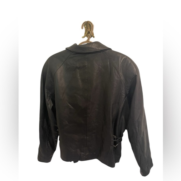 Black leather jacket danier - Picture 2 of 4
